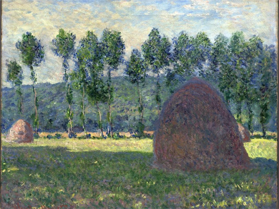 Haystack at Giverny - Claude Monet Paintings